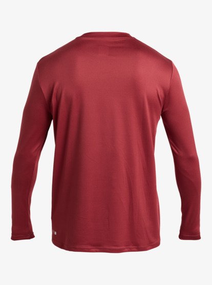 Quiksilver Men's DNA Surf Long Sleeve UPF50 Lycra T-Shirt Burnt Russet AQYWR03139-RQZ0