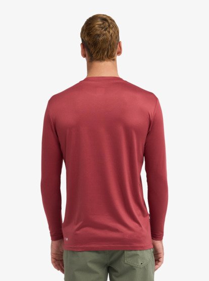 Load image into Gallery viewer, Quiksilver Men's DNA Surf Long Sleeve UPF50 Lycra T-Shirt Burnt Russet AQYWR03139-RQZ0
