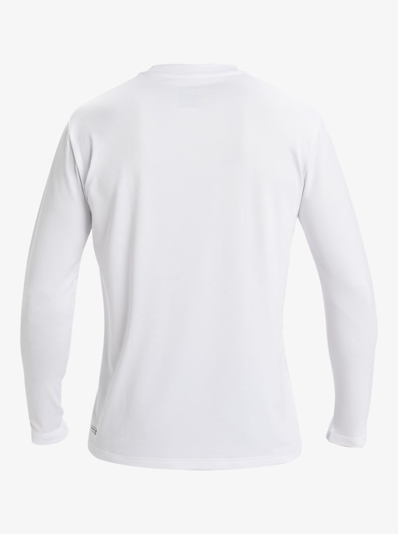 Load image into Gallery viewer, Quiksilver Men&#39;s DNA Bubble Logo Long Sleeves UPF 50 Surf T-Shirt White AQYWR03189-WBB0
