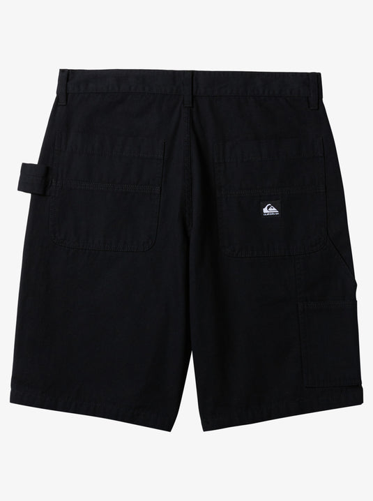 Quiksilver Men's Carpenter Baggy Fit Shorts Black AQYWS03232-KVJ0