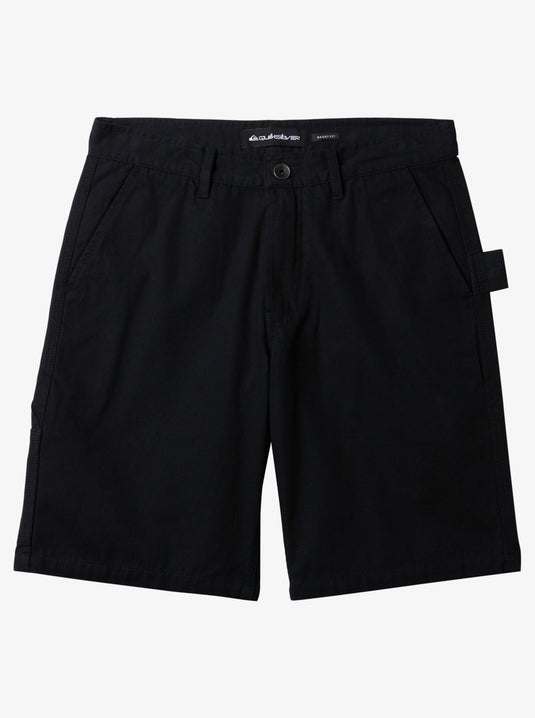 Quiksilver Men's Carpenter Baggy Fit Shorts Black AQYWS03232-KVJ0