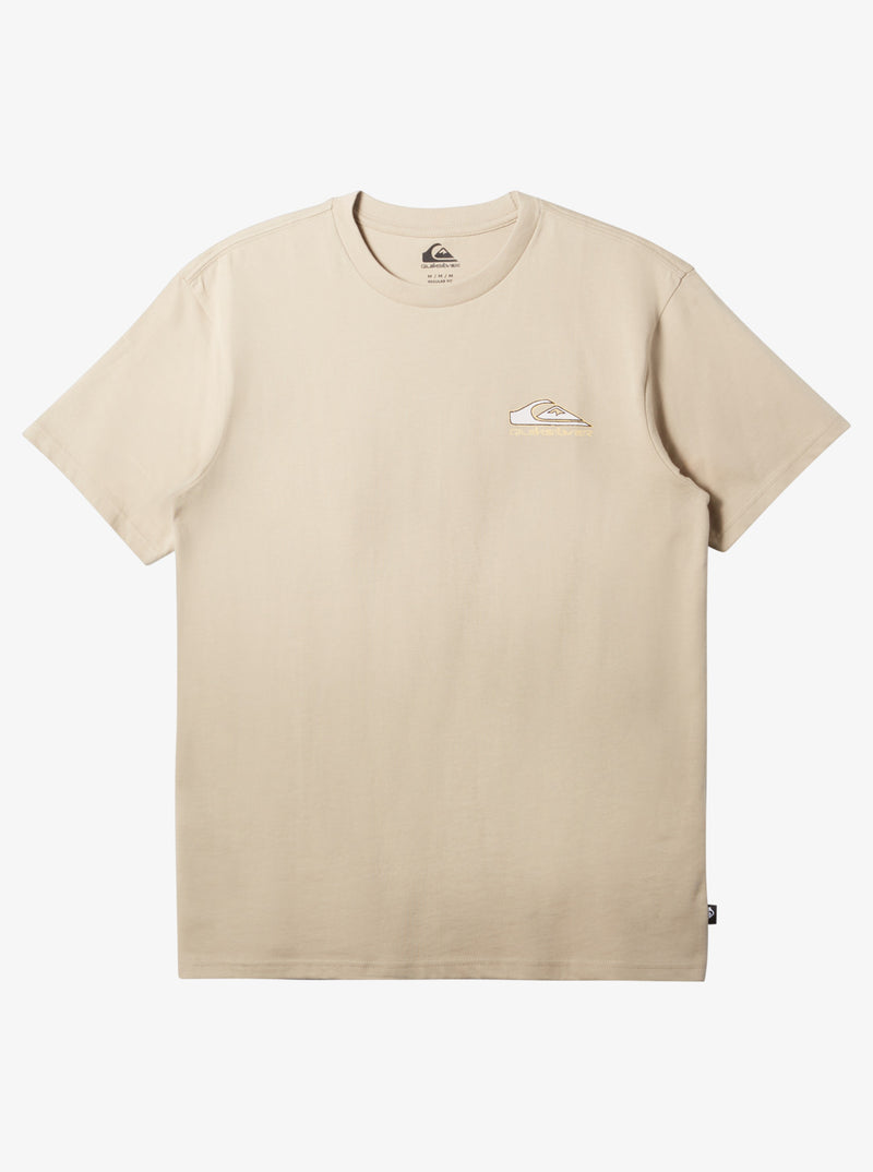 Load image into Gallery viewer, Quiksilver Surf Step Up T-Shirt Plaza Taupe AQYZT09563-THZ0
