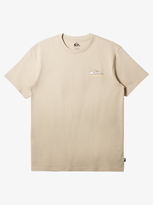 Quiksilver Surf Step Up T-Shirt Plaza Taupe AQYZT09563-THZ0