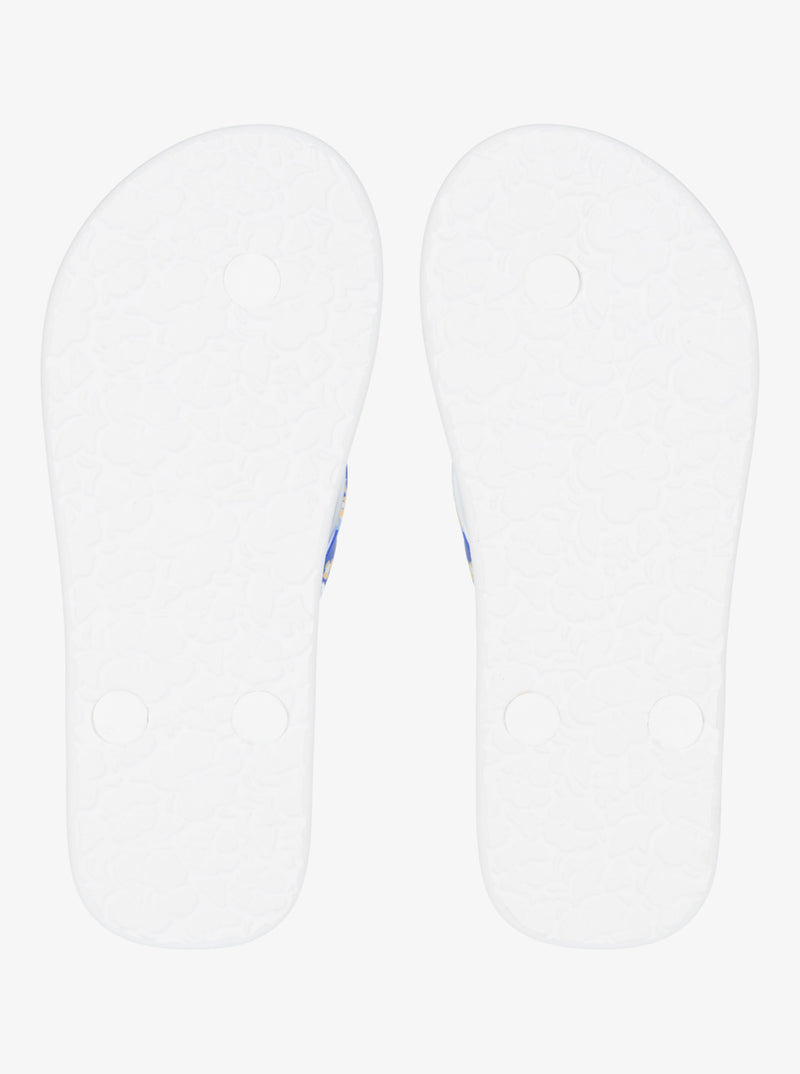Load image into Gallery viewer, Roxy Kids&#39; Pebbles Flip Flops Dazzling Blue ARGL100264-DZB
