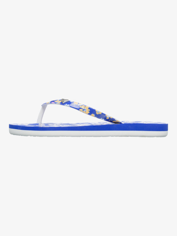 Load image into Gallery viewer, Roxy Kids&#39; Pebbles Flip Flops Dazzling Blue ARGL100264-DZB
