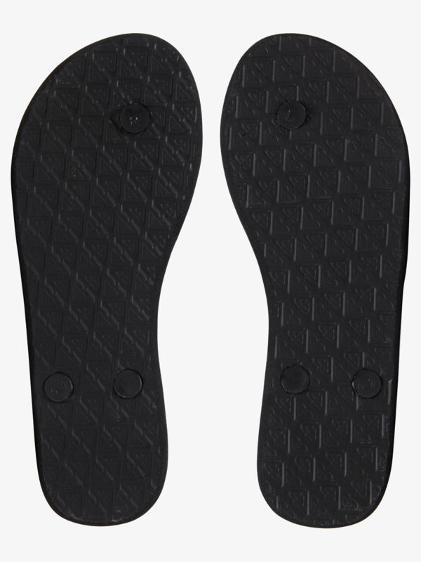 Load image into Gallery viewer, Roxy Women's Viva Iv Flip-Flops Black Smooth ARJL100663-BSM
