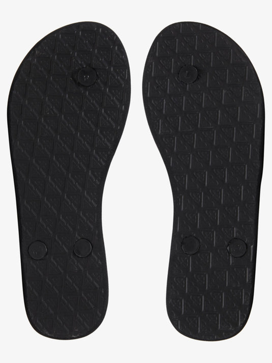Roxy Women's Viva Iv Flip-Flops Black Smooth ARJL100663-BSM