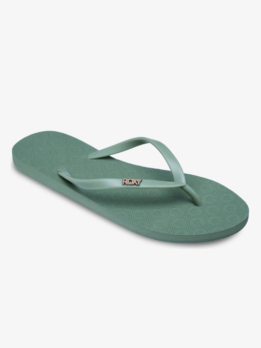 Roxy Women's Viva Iv Flip-Flops Oil Green ARJL100663-OGN
