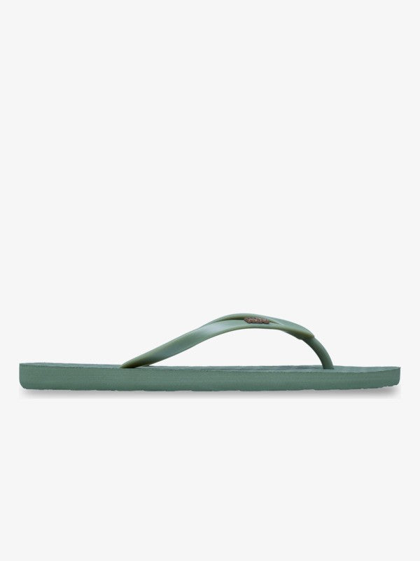 Load image into Gallery viewer, Roxy Women's Viva Iv Flip-Flops Oil Green ARJL100663-OGN
