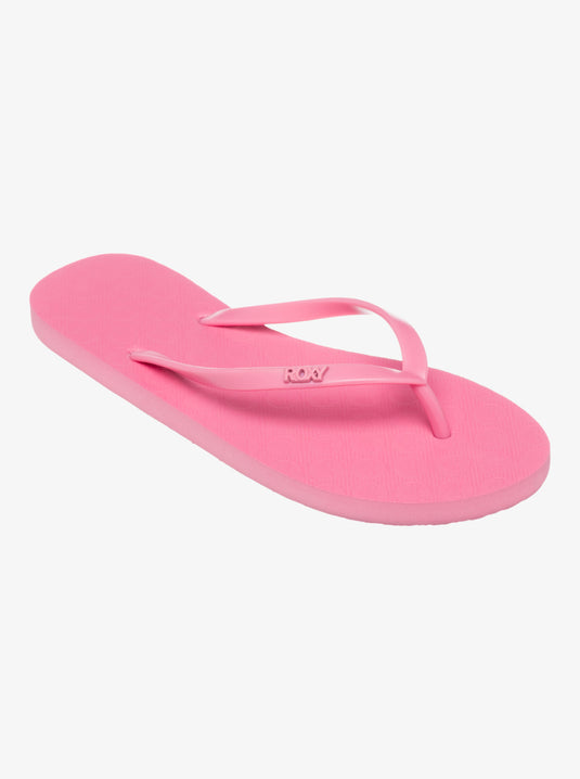 Roxy Women's Viva Flip Flops Pink Carnation ARJL100663-PCA