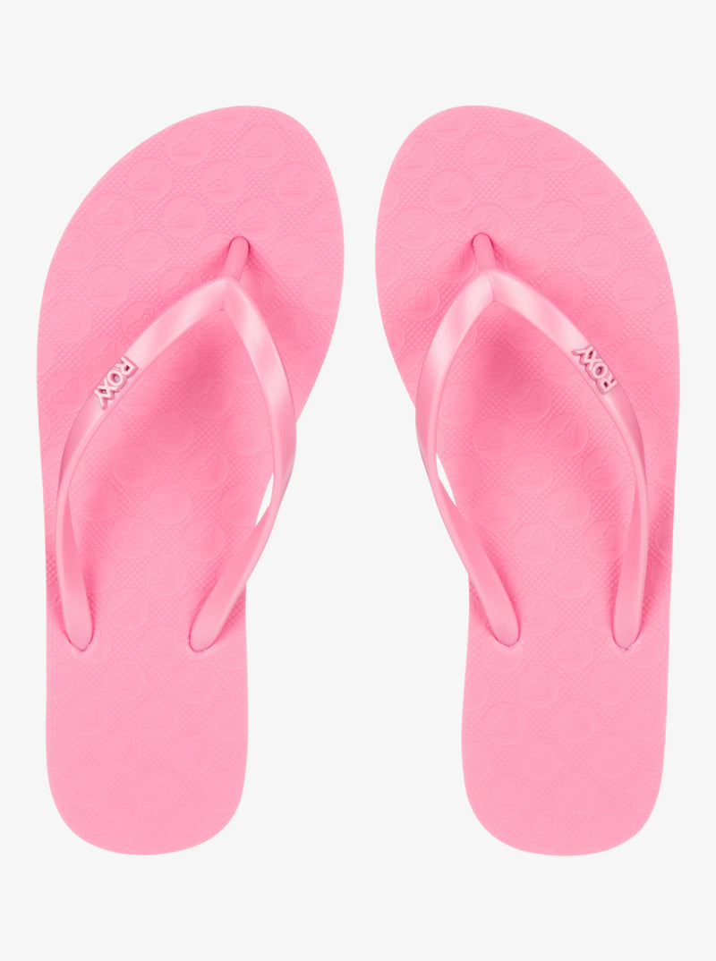 Load image into Gallery viewer, Roxy Women&#39;s Viva Flip Flops Pink Carnation ARJL100663-PCA
