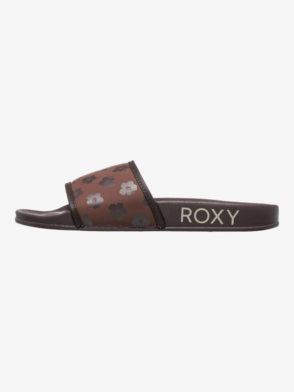 Load image into Gallery viewer, Roxy Women&#39;s Slippy Sandals Iv Brown Combo ARJL100909-BNC
