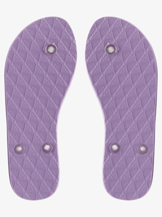 Roxy Women's Viva Jelly Slider Sandals Purple ARJL100915-PUR
