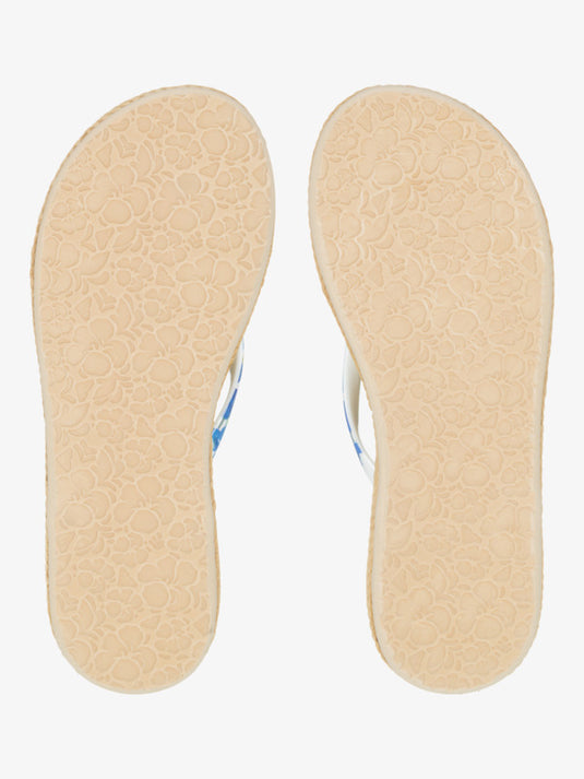 Roxy Women's South Beach Sandals Moonlight Blue/White ARJL101004-MBW