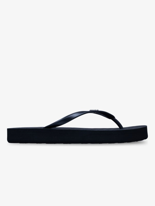 Roxy Women's Viva Higher Platform Flip Flops Black ARJL101134-BLK