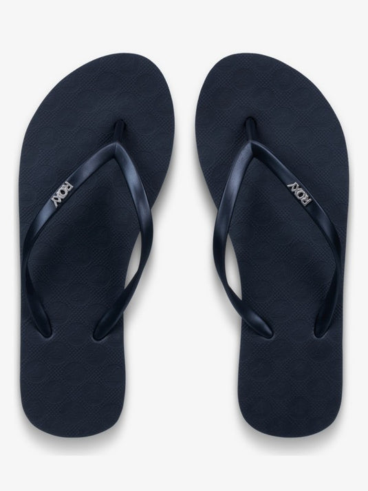 Roxy Women's Viva Higher Platform Flip Flops Black ARJL101134-BLK