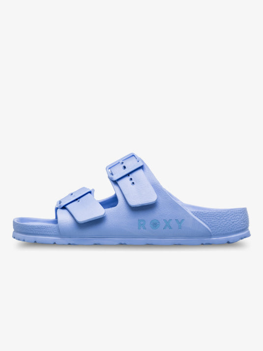 Roxy Women's Kattie Sliders Blue Mist ARJL101228-BM5