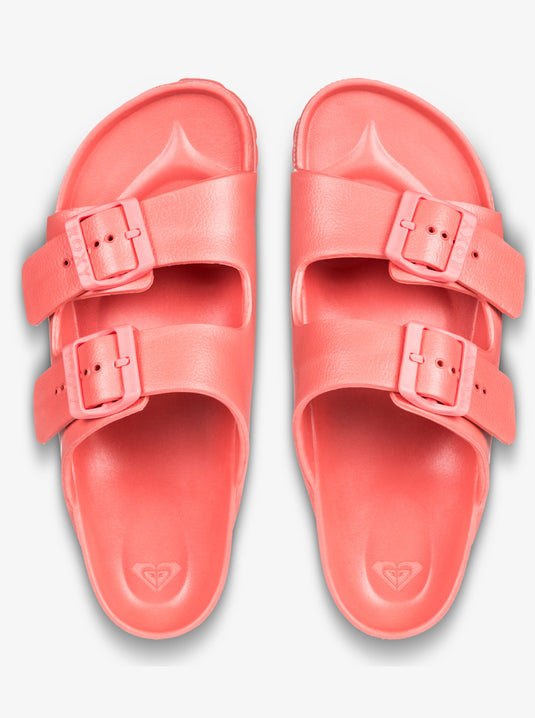 Roxy Women's Kattie Sliders Poppy ARJL101228-PPY