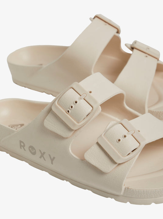 Roxy Women's Kattie Sliders Taupe ARJL101228-TAU
