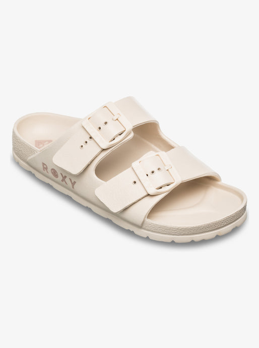 Roxy Women's Kattie Sliders Taupe ARJL101228-TAU