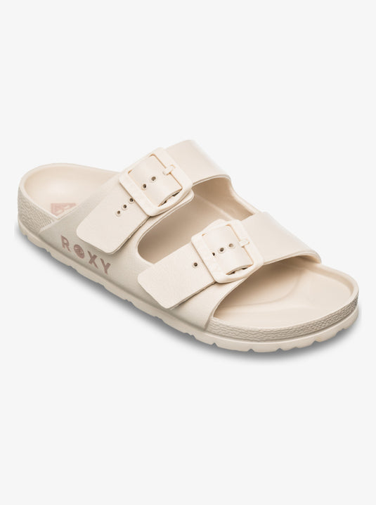 Roxy Women's Kattie Sliders Taupe ARJL101228-TAU