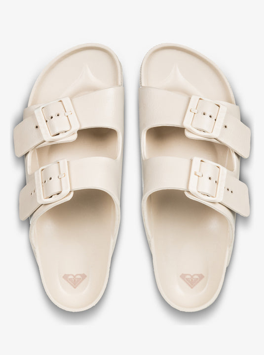 Roxy Women's Kattie Sliders Taupe ARJL101228-TAU