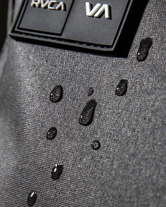 RVCA Men's Weld Water Repellent Backpack Black AVYBP00127-BLK