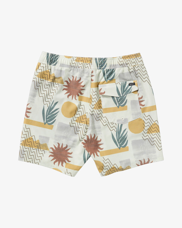 Load image into Gallery viewer, RVCA Men&#39;s Atlas 17&quot; Elastic Swim Shorts Natural AVYBS00293-NAT
