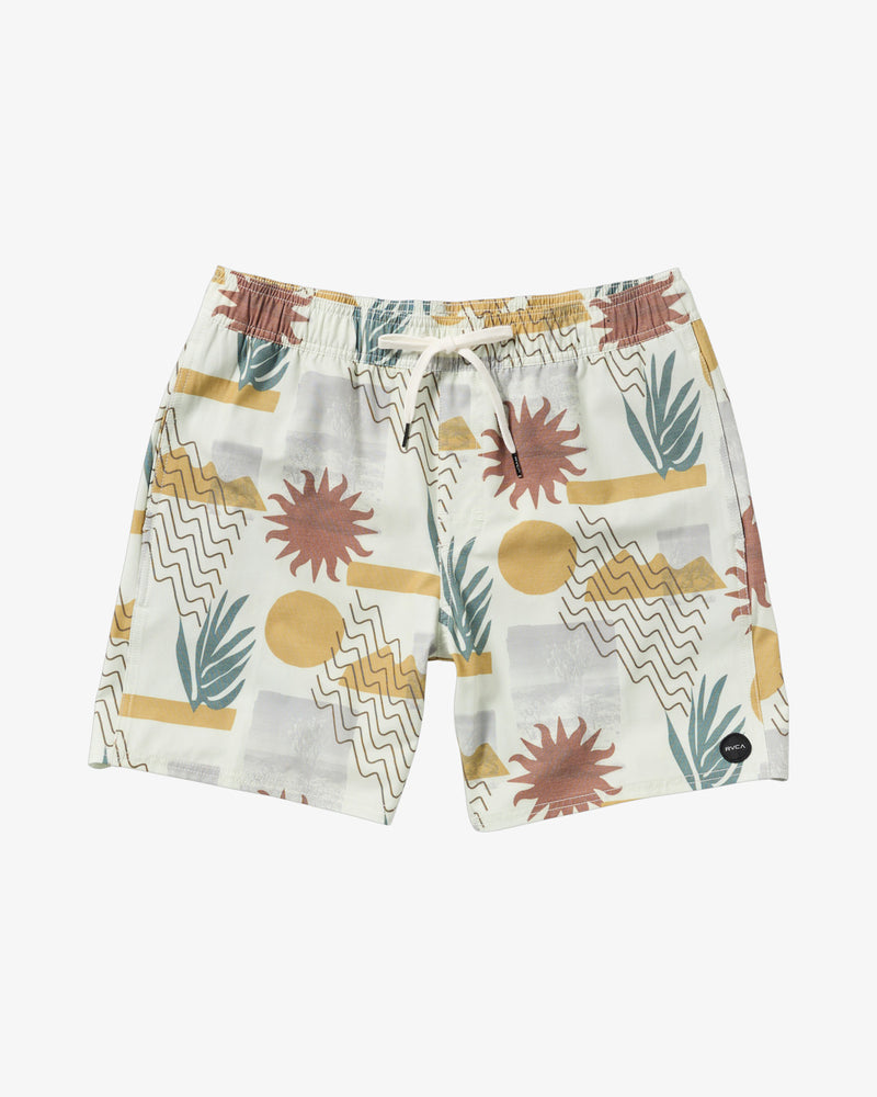 Load image into Gallery viewer, RVCA Men&#39;s Atlas 17&quot; Elastic Swim Shorts Natural AVYBS00293-NAT
