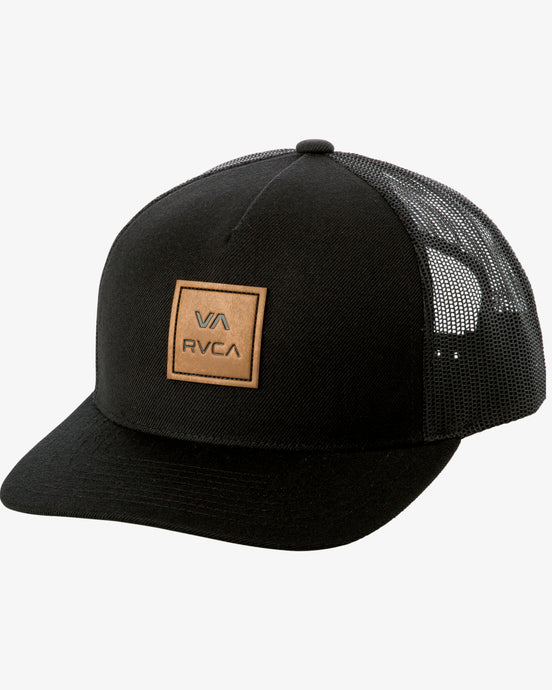RVCA Men's VA Atw Trucker Cap Black AVYHA00465-BLK