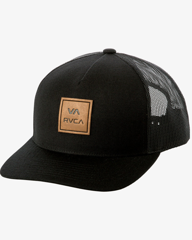Load image into Gallery viewer, RVCA Men&#39;s VA Atw Trucker Cap Black AVYHA00465-BLK
