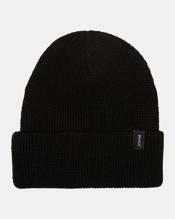 Load image into Gallery viewer, RVCA Dayshift Beanie Black AVYHA00523-BLK
