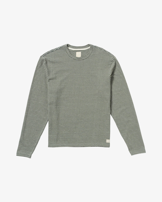 RVCA Men's Vacancy Long Sleeve T-Shirt Sage Leaf AVYKT00313-SLE