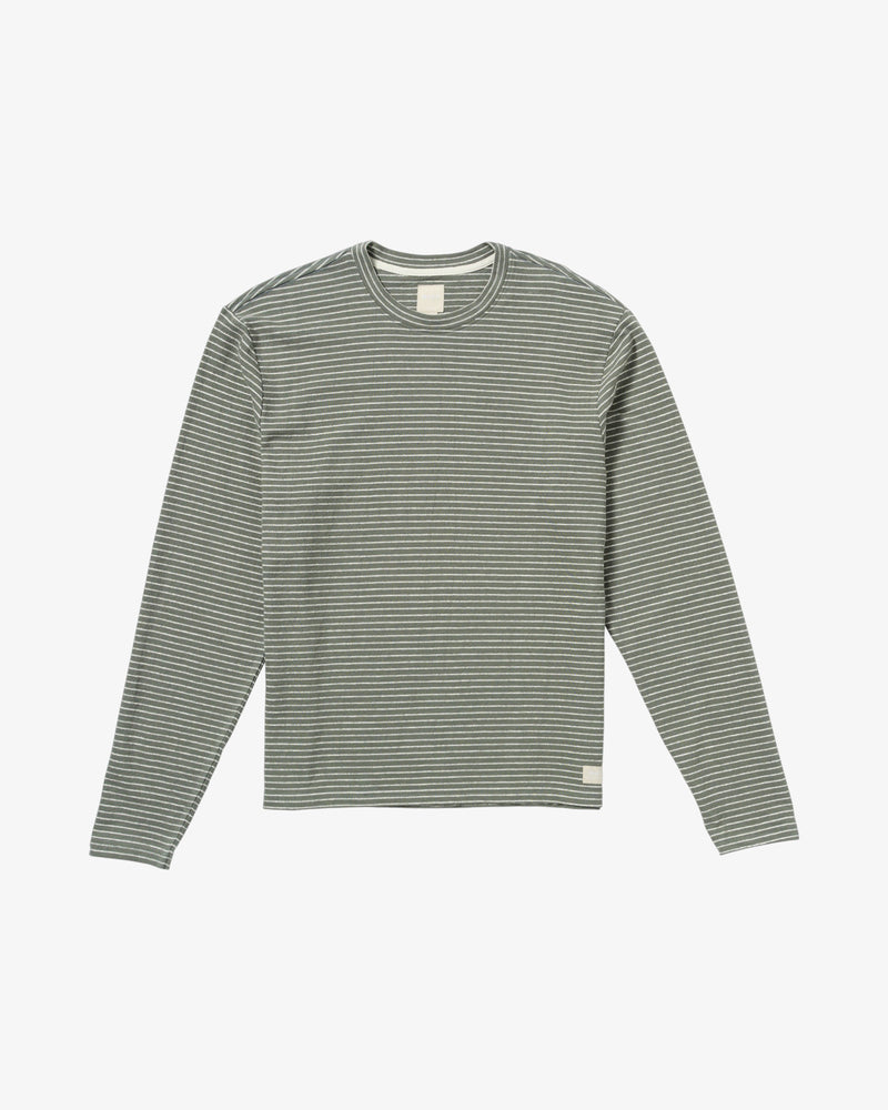 Load image into Gallery viewer, RVCA Men&#39;s Vacancy Long Sleeve T-Shirt Sage Leaf AVYKT00313-SLE
