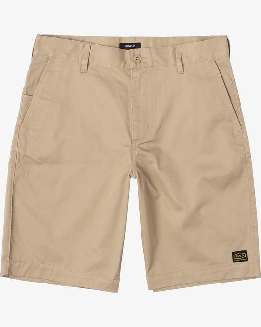 RVCA Men's Americana Shorts Khaki AVYWS00314-KHA