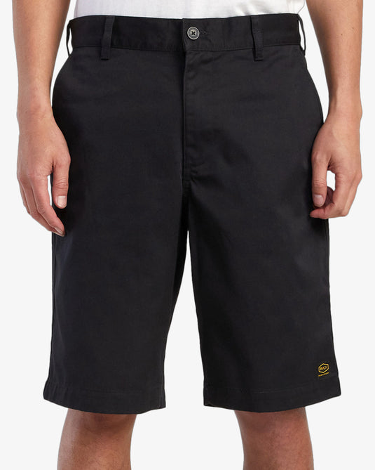 RVCA Men's Americana Shorts Black AVYWS00314-BLK