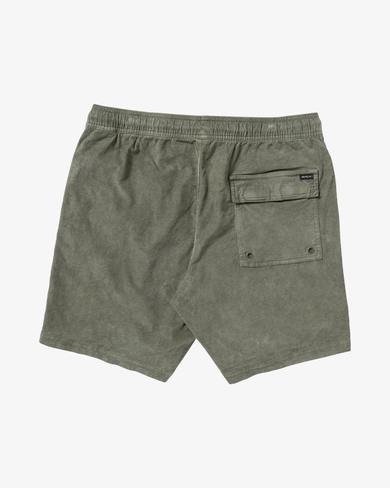 Load image into Gallery viewer, RVCA Men&#39;s Escape Elastic Waist Cord Walkshorts Sage Leaf AVYWS00366-SLE
