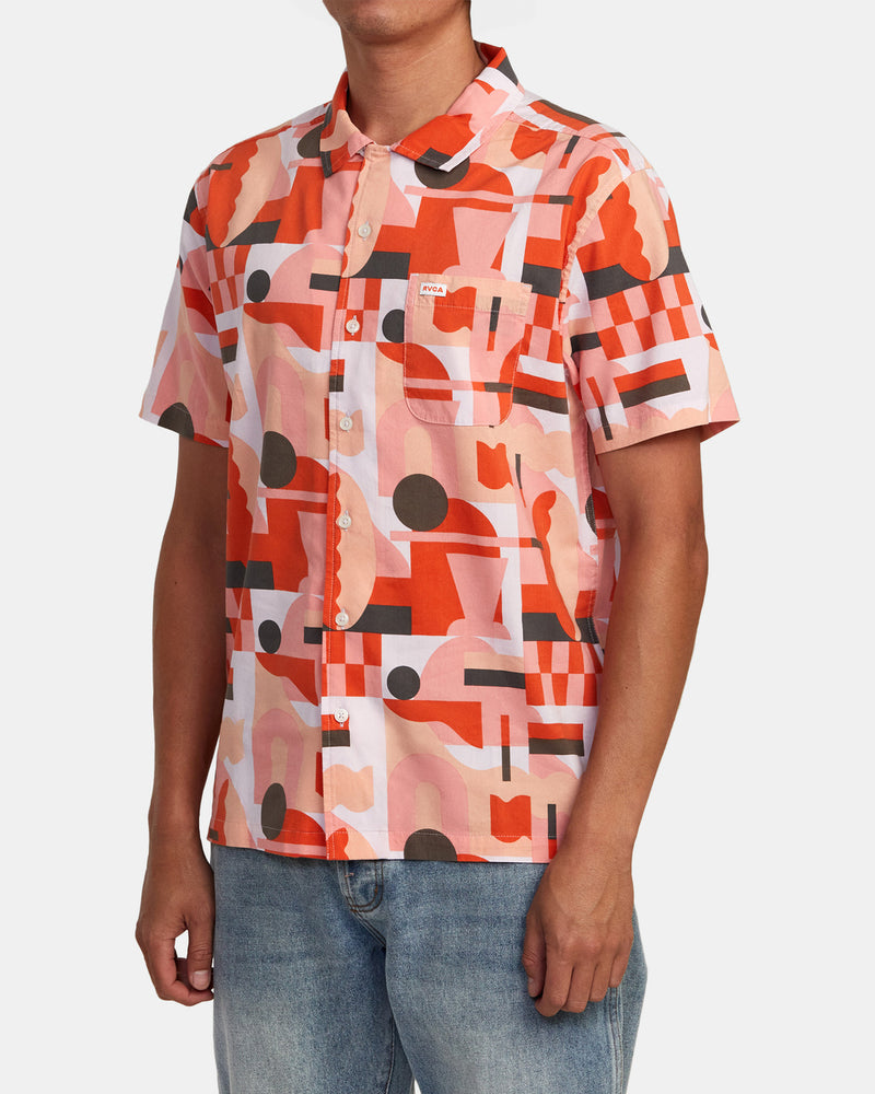 Load image into Gallery viewer, RVCA Jesse Brown SS Shirt Multi AVYWT00378-MUL
