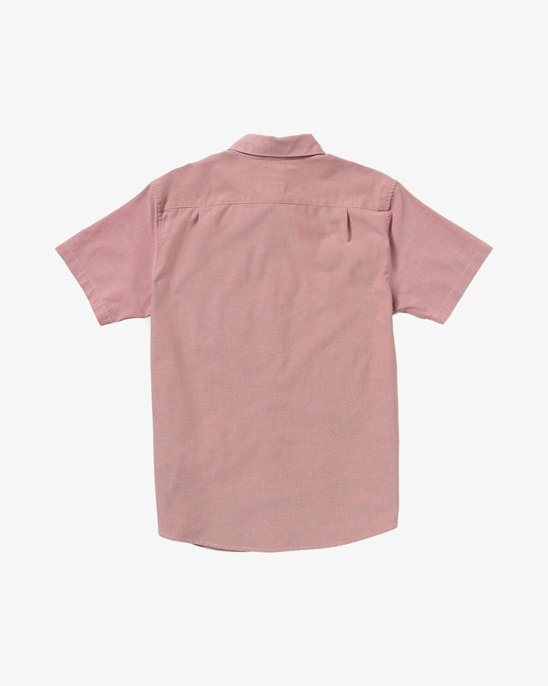 Load image into Gallery viewer, RVCA Men&#39;s Thatll Do Short Sleeves Shirt Dusty Pink AVYWT00544-DTP
