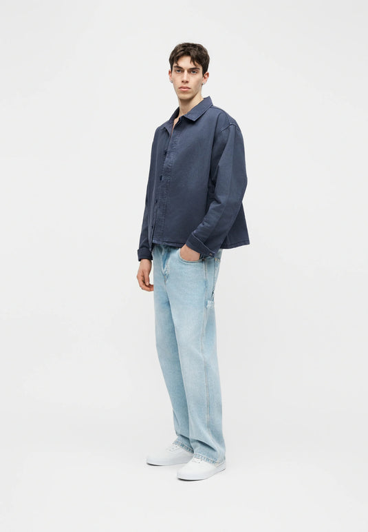 Vans Men's Washed Overdye Jacket Deep Indigo VN000S11FOB
