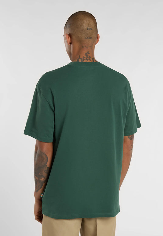 Dickies Men's Luray Pocket T-Shirt Pine Needle Green DK0A4YFCPIN1