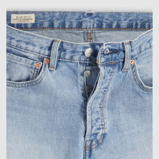 Levi's Mens' 501® Original Fit Jeans Stretch it Out Light Wash Stretch 005013418