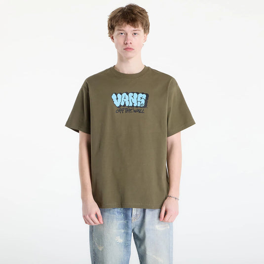 Vans Men's Graff Loose T-Shirt Mossy Olive VN000VYBFR1