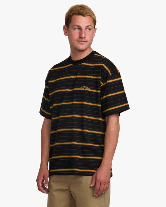 Billabong Men's Baxter Short Sleeves T-Shirt Black 24A011501-BLK