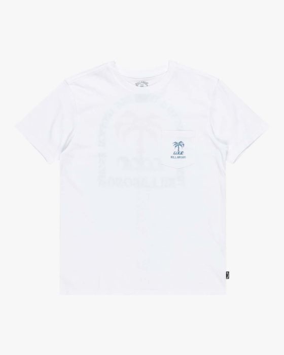 Load image into Gallery viewer, Billabong Kids&#39; Troppo Pkt Sort Sleeves T-Shirt (8-16 years) White EBBZT0161_WHT
