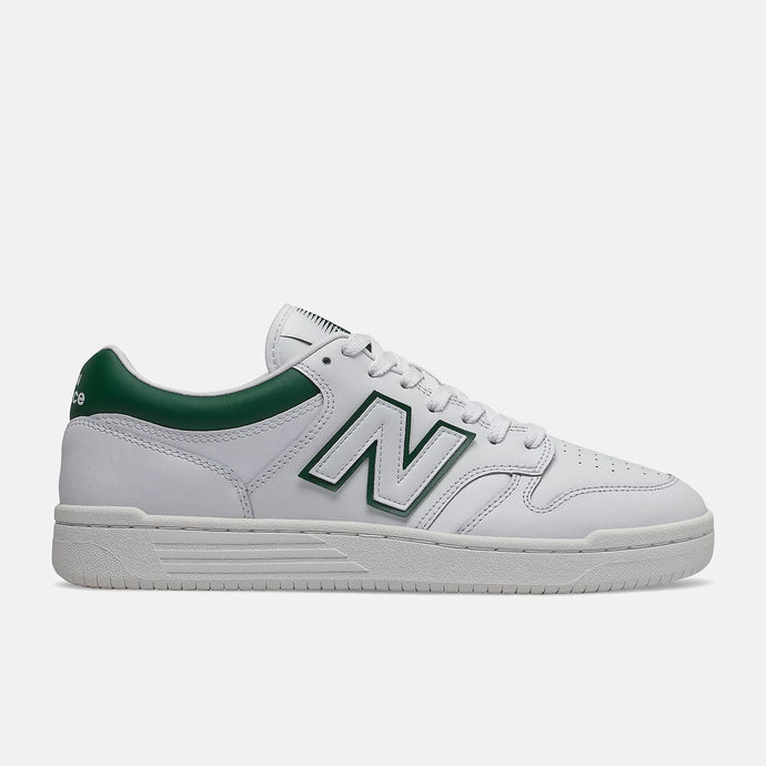 New Balance Unisex 480 Shoes White/Timberwolf BB480LGT