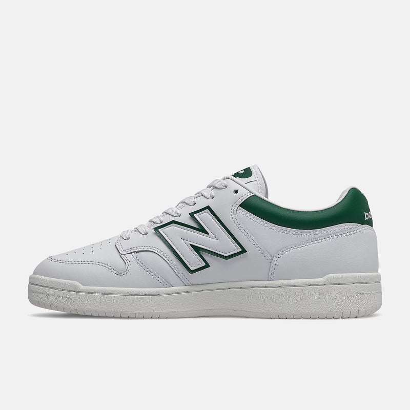 Load image into Gallery viewer, New Balance Unisex 480 Shoes White/Timberwolf BB480LGT
