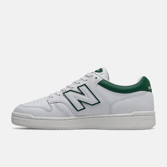New Balance Unisex 480 Shoes White/Timberwolf BB480LGT