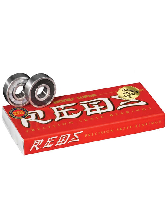Bones Super Reds 8mm 8 Pack Set Bearings BSACSR88