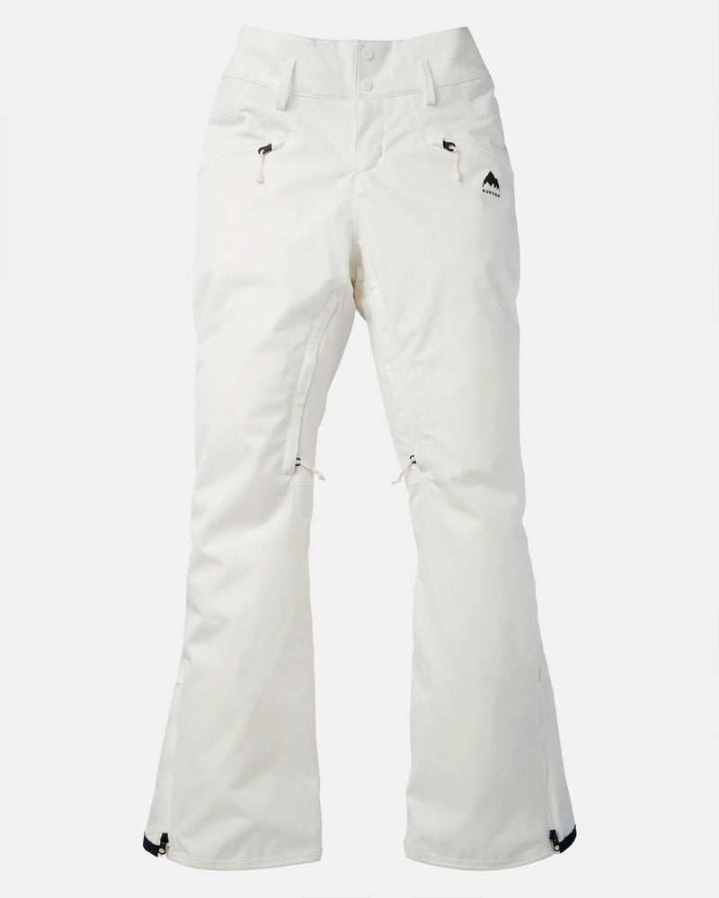 Load image into Gallery viewer, Burton Women's Marcy High Rise Snow Pants Stout White 22076102100
